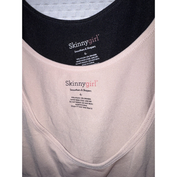 Skinnygirl Wear Your Own Bra Shaping Tank 2 Pack - Picture 3 of 7